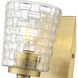 Saben Indoor Wall Sconce Wall Light in Vintage Brass